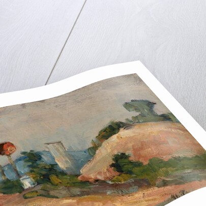 Railroad Cut, 1867–68 by Paul Cezanne