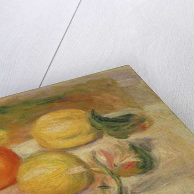 Apples and Two Lemons by Pierre Auguste Renoir