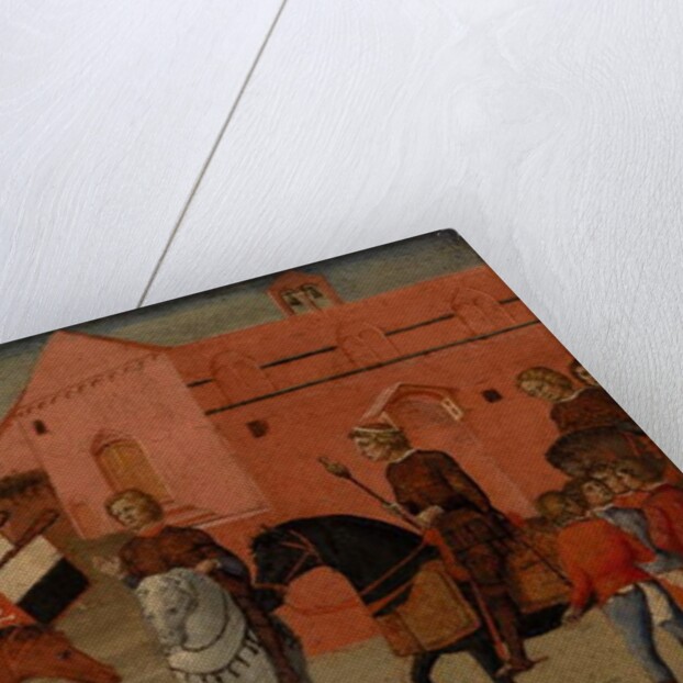 Sienese Government Officials Receiving an Embassy, c.1440 by Pietro di Giovanni Lianori