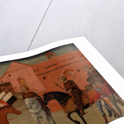 Sienese Government Officials Receiving an Embassy, c.1440 by Pietro di Giovanni Lianori