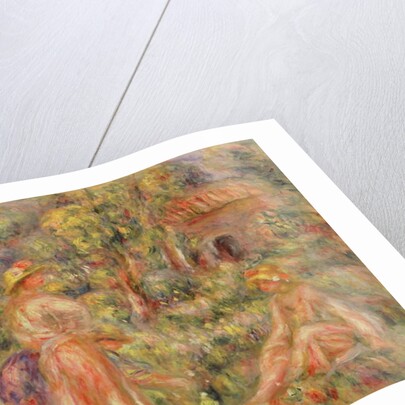 Girls in a Garden, 1918 by Pierre Auguste Renoir