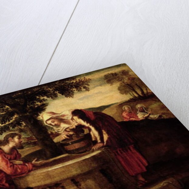 Christ and the Woman of Samaria by Domenico Robusti Tintoretto