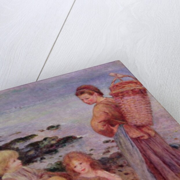 Mussel Fishers at Berneval, 1879 by Pierre Auguste Renoir