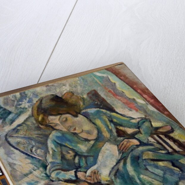 Girl in Green Reading, 1917 by Jules Pascin