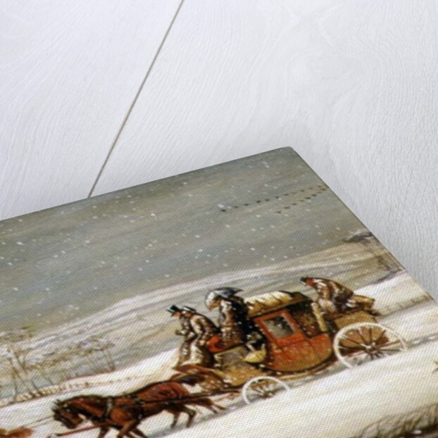 The Royal Mail in Winter by Henry Thomas Alken
