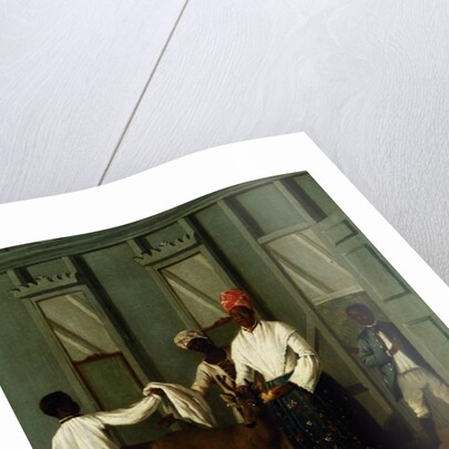 Negro Servants Washing a Deer by Agostino Brunias