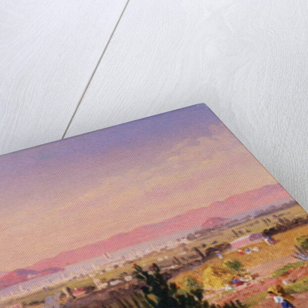 A View of Mexico City with an Encampment, 1878 by Conrad Wise Chapman