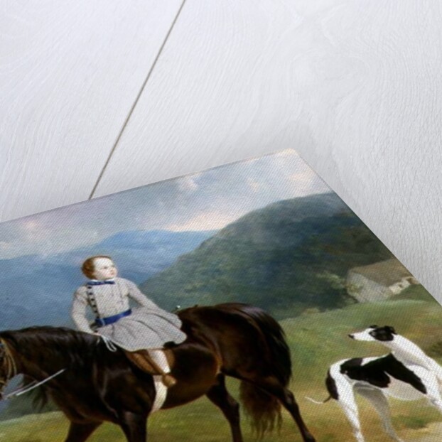 Master Edward Coutts Marjoriebanks on his Pony, c.1851 by Abraham & Webster Thomas Cooper