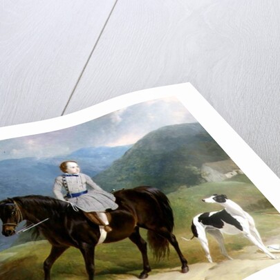 Master Edward Coutts Marjoriebanks on his Pony, c.1851 by Abraham & Webster Thomas Cooper