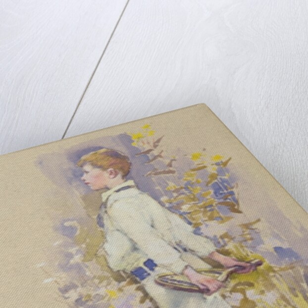 Alec in Whites by Elizabeth Adela Stanhope Forbes