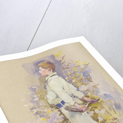 Alec in Whites by Elizabeth Adela Stanhope Forbes