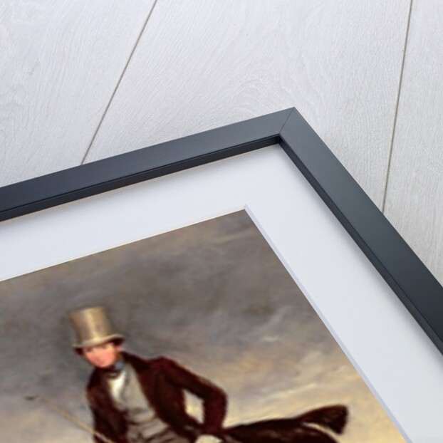 John Hay-Mackenzie on his Dark Bay Cob by Francis Grant