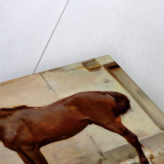 Dick and 'Charlie' at Wherwell Priory by George Percy Jacomb-Hood