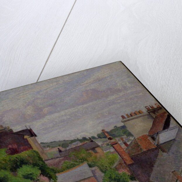 The Roofs of Dartmouth, 1922 by Lucien Pissarro