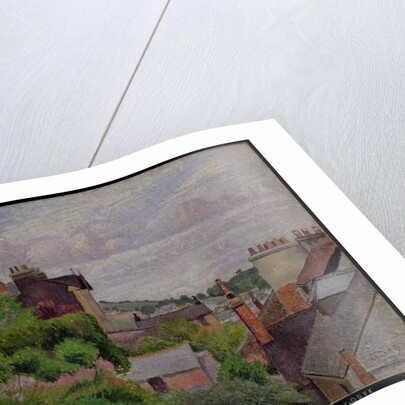 The Roofs of Dartmouth, 1922 by Lucien Pissarro