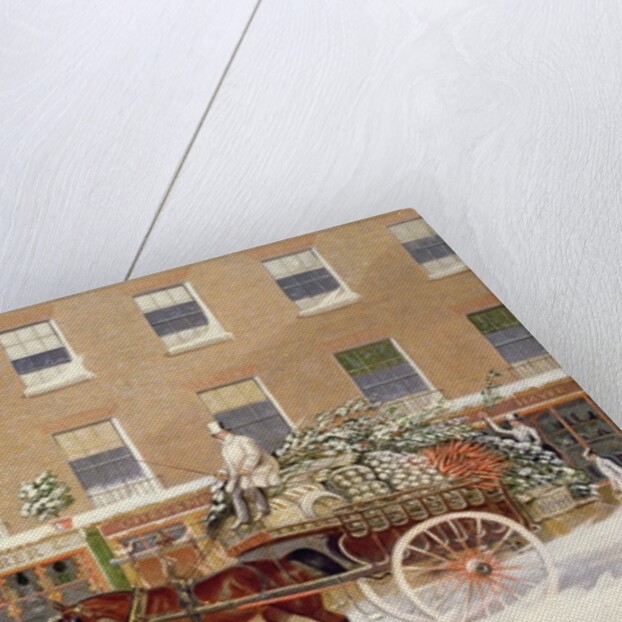 The Approach to Christmas, 1849 by James Pollard