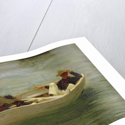 In the Rowing Boat, 1898 by Henry Scott Tuke