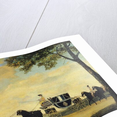 The Marquess of Bath's Coach by John Cordrey