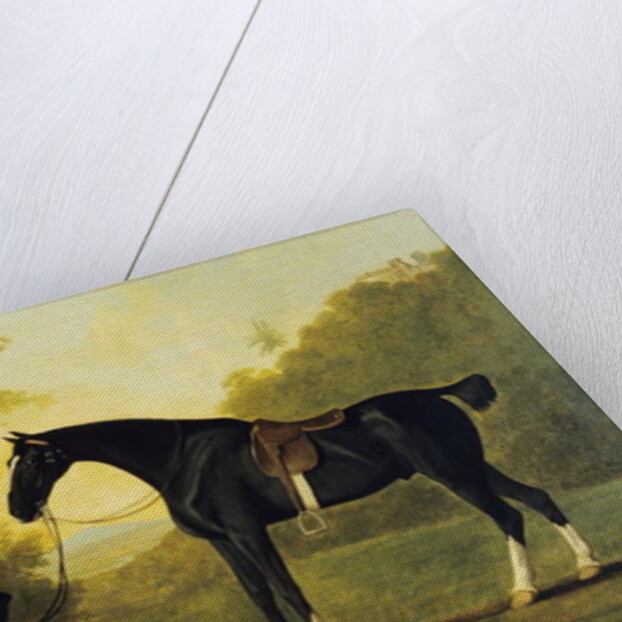 Officer of the Royal Horse Guards With His Charger and Dog, 1776 by John Best