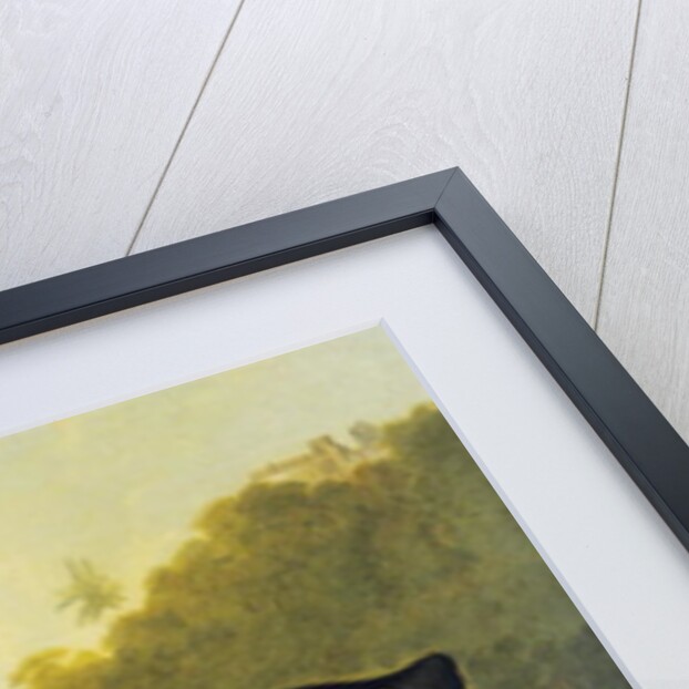 Officer of the Royal Horse Guards With His Charger and Dog, 1776 by John Best