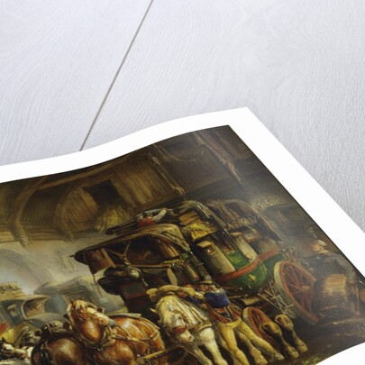 A Paris Diligence by Charles Cooper Henderson