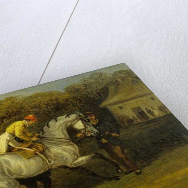 Jockey Mounting by Samuel Henry Alken