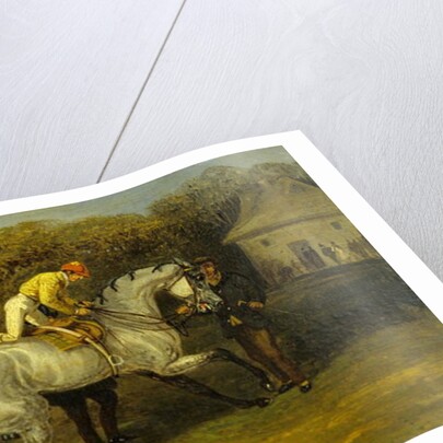 Jockey Mounting by Samuel Henry Alken