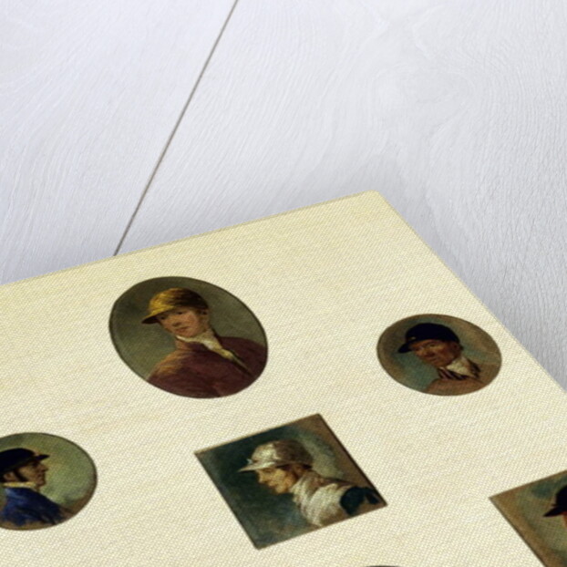 Studies of Jockeys, c.1830 by Abraham Cooper