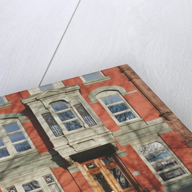 Beautiful house along Washington Park in Troy, New York, USA by Jon Bilous