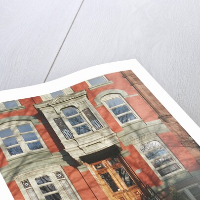 Beautiful house along Washington Park in Troy, New York, USA by Jon Bilous