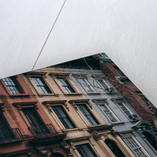 Brownstones in the Upper East Side, Manhattan, New York City, USA by Jon Bilous