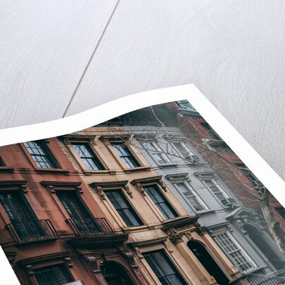Brownstones in the Upper East Side, Manhattan, New York City, USA by Jon Bilous