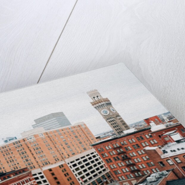 View of the Bromo-Seltzer Tower and downtown Baltimore, Maryland, USA by Jon Bilous