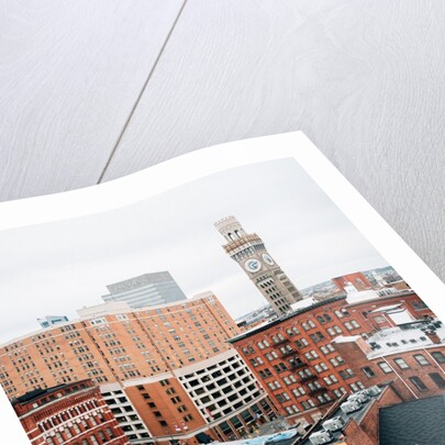 View of the Bromo-Seltzer Tower and downtown Baltimore, Maryland, USA by Jon Bilous