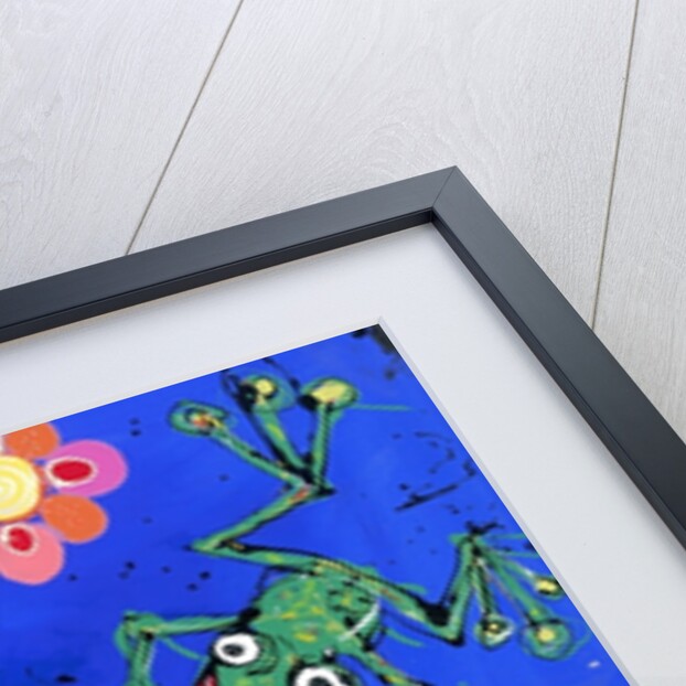 Frog Wallpaper, 2008 by Anthony Breslin