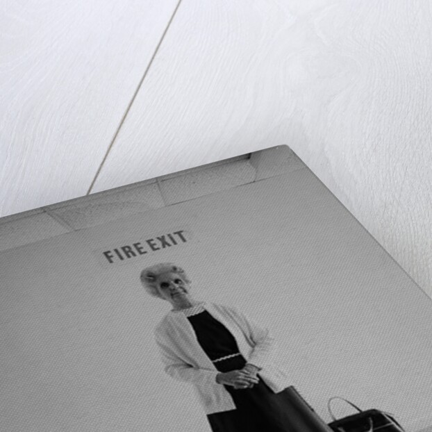 Oldham '85: Elderly resident living in sheltered housing, 1985 by Bill Stephenson