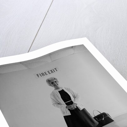 Oldham '85: Elderly resident living in sheltered housing, 1985 by Bill Stephenson