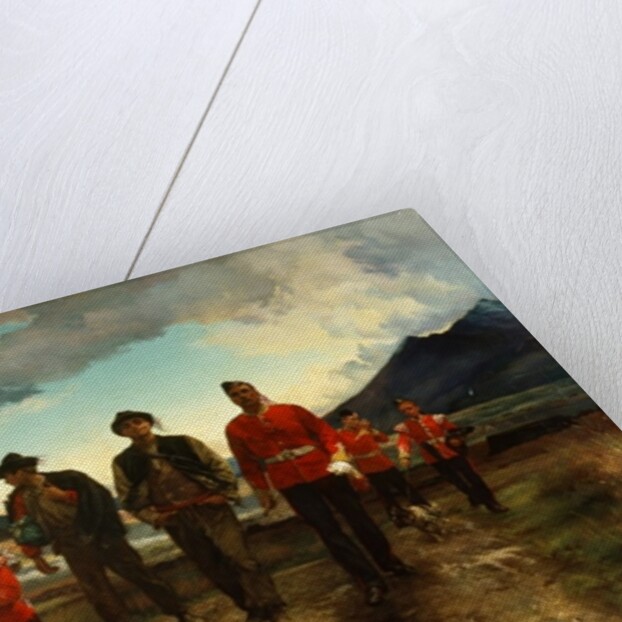 Listed for the Connaught Rangers: Recruiting in Ireland, 1878 by Lady (1846-1933) Butler