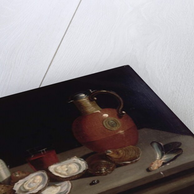 Still Life with Shellfish by Philips Angel