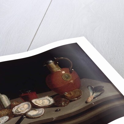 Still Life with Shellfish by Philips Angel