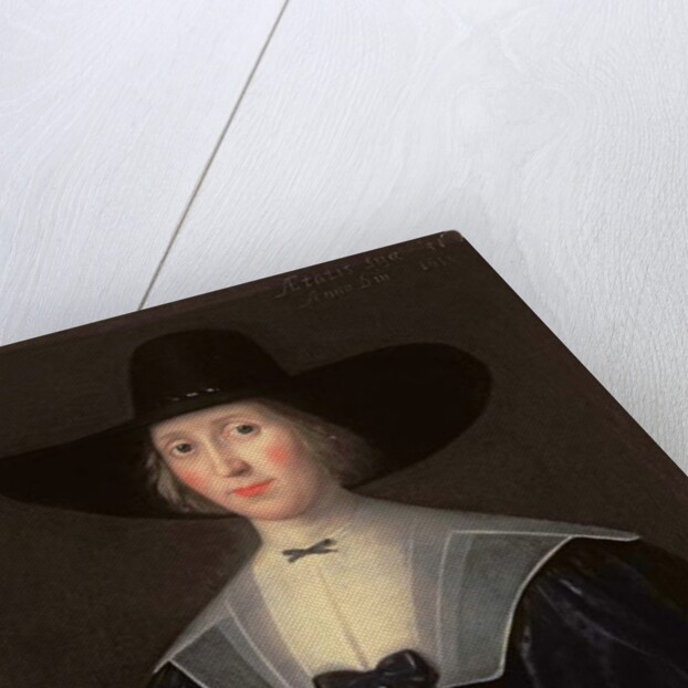 Portrait of a Lady in Black, 1638 by English School