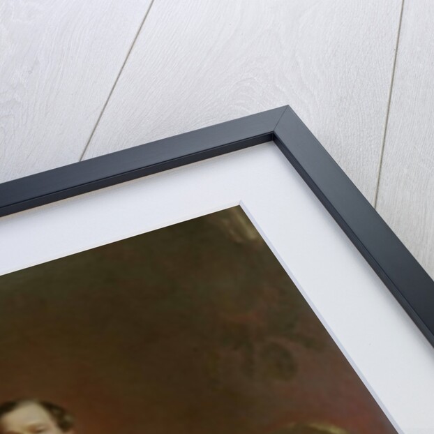 Portrait of Emperor Napoleon III in coronation robes by Jules de Vignon