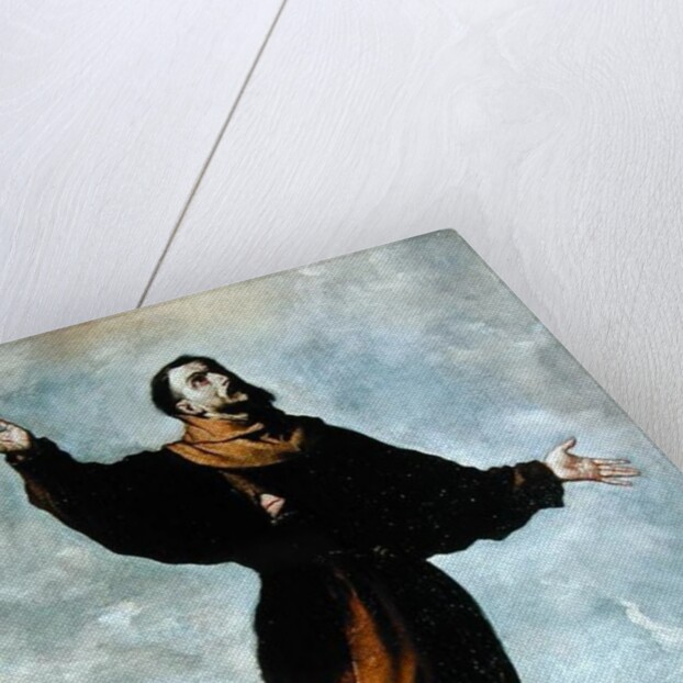 Levitation of St. Francis by Francisco de (follower of) Zurbaran