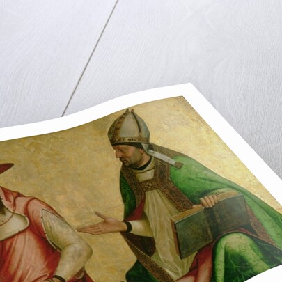 St. Jerome and St. Ambrose, c.1510 by Juan de Borgona