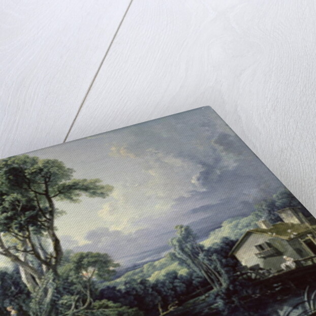 Landscape with Water Mill, 1743 by Francois Boucher