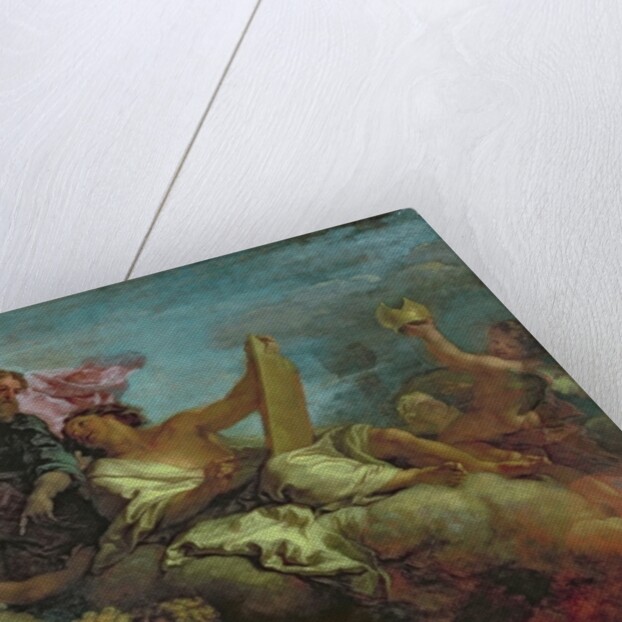 St. Paul Commanding St. Luke by Charles de la Fosse