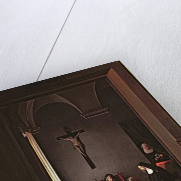 Reading lesson in a convent, 1810 by Francois-Marius Granet