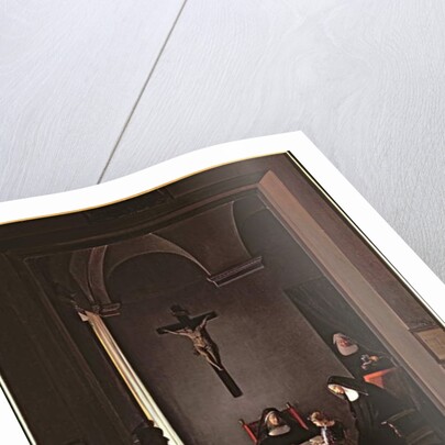 Reading lesson in a convent, 1810 by Francois-Marius Granet