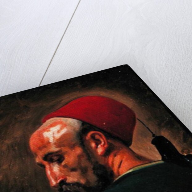 Head of an Arab in a Fez by Isidore Pils