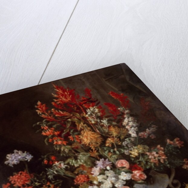 Two vases of flowers by Jean-Baptiste Monnoyer